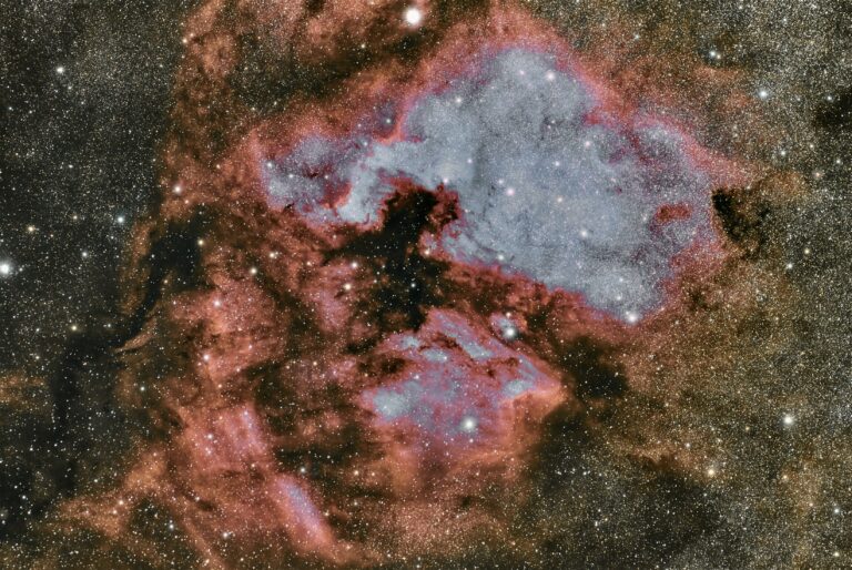 Nordamerika- und Pelikannebel